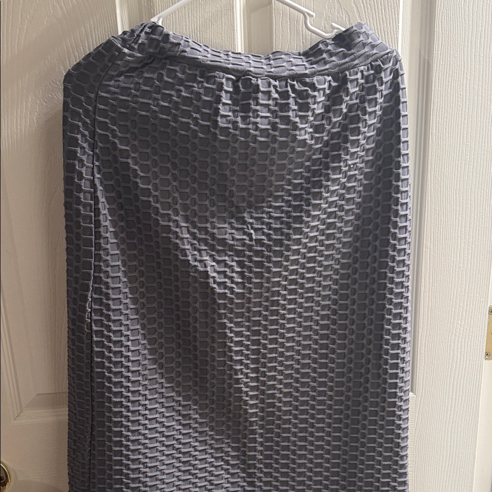 Women's Textured Two-Piece Dress Set — Gray - Picture 3 of 3